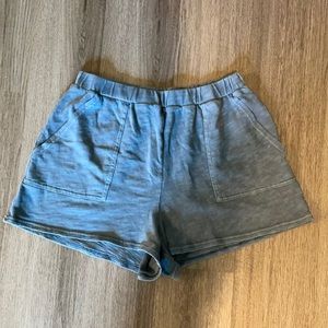 high waisted lounge shorts